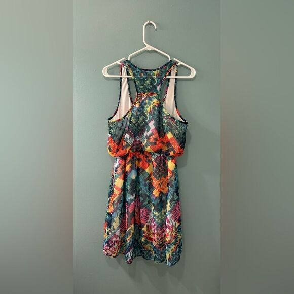 NWOT … EYESHADOW “Size: L” Colorful Dress - Picture 2 of 3